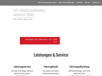 kfz-dienstleistungen-zobel.de Webseite Vorschau