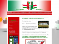 ttv-topspin-bernau.de Webseite Vorschau