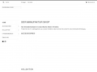 manufaktur-shop.ch Webseite Vorschau
