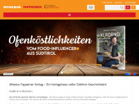 athesia-tappeiner.com Webseite Vorschau