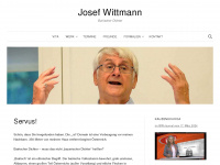 josef-wittmann.at Webseite Vorschau