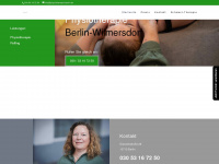physiotherapie-berlin.de Webseite Vorschau