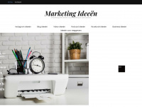 marketingideeen.com Webseite Vorschau