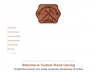 customwoodcarving.com Webseite Vorschau