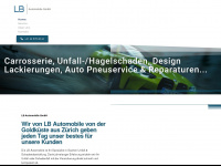 lbautomobile.ch Webseite Vorschau