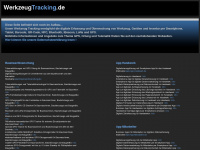 werkzeugtracking.de Webseite Vorschau