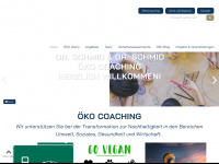 oekocoaching.at Webseite Vorschau