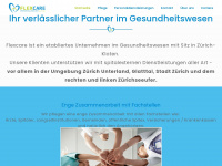 spitex-flexcare.ch Webseite Vorschau