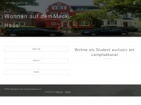 meckihaus.de Webseite Vorschau