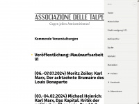 talpe.org Webseite Vorschau