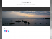 takuro-okada.com Webseite Vorschau