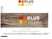 plus-werk.ch Webseite Vorschau