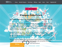 campusostschweiz.ch Webseite Vorschau