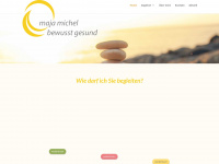 maja-michel.ch Webseite Vorschau