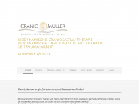 craniomueller.ch Webseite Vorschau