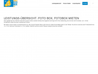 smilefotobox.at Webseite Vorschau