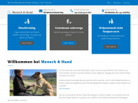 menschhund.dog Webseite Vorschau