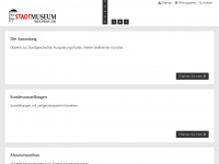 stadtmuseum-weilheim.de Webseite Vorschau