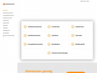 kehrmaschine.info Webseite Vorschau
