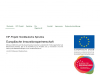norddeutsche-spirulina.de Webseite Vorschau