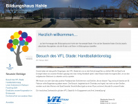 bildungshaus-hahle.de Webseite Vorschau