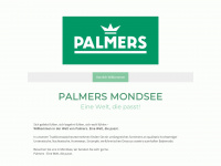 palmers-mondsee.at Webseite Vorschau