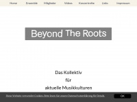 beyond-the-roots.de Webseite Vorschau
