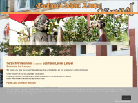 gasthaus-lehrer-lämpel.de Webseite Vorschau