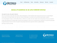 denteco.de Webseite Vorschau
