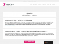 tecxellent.de Webseite Vorschau