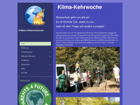 klimakehrwoche.org Webseite Vorschau
