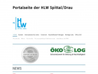 portal-hlwspittal.at Webseite Vorschau