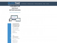 quisytime.de Webseite Vorschau