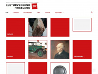 kulturverbund-friesland.de Webseite Vorschau