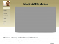 schachkreis-mittelschwaben.de Webseite Vorschau