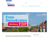 fdp-ov-hoechberg.de Webseite Vorschau