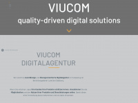viucom.de Webseite Vorschau
