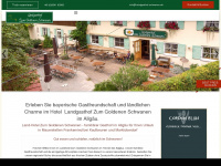 hotelgasthof-schwanen.de Webseite Vorschau