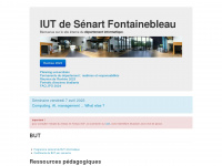 iut-fbleau.fr Webseite Vorschau