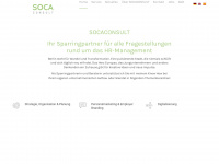 socaconsult.com Webseite Vorschau
