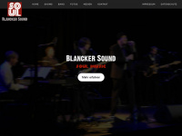 blanckersound.de Webseite Vorschau