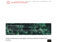 audienceinmind.com Webseite Vorschau