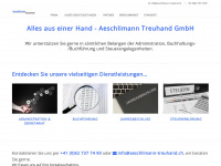 aeschlimann-treuhand.ch Webseite Vorschau