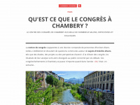 chambery-congres.fr Webseite Vorschau