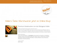haller-onlineshop.de Webseite Vorschau