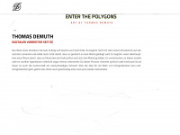enterthepolygons.com Webseite Vorschau