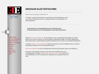 erdogan-elektrotechnik.com Webseite Vorschau