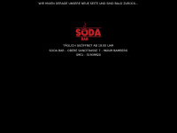 soda-bar.de Webseite Vorschau