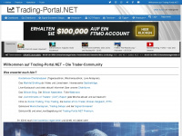 trading-portal.net Webseite Vorschau