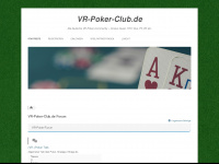 vr-poker-club.de Webseite Vorschau